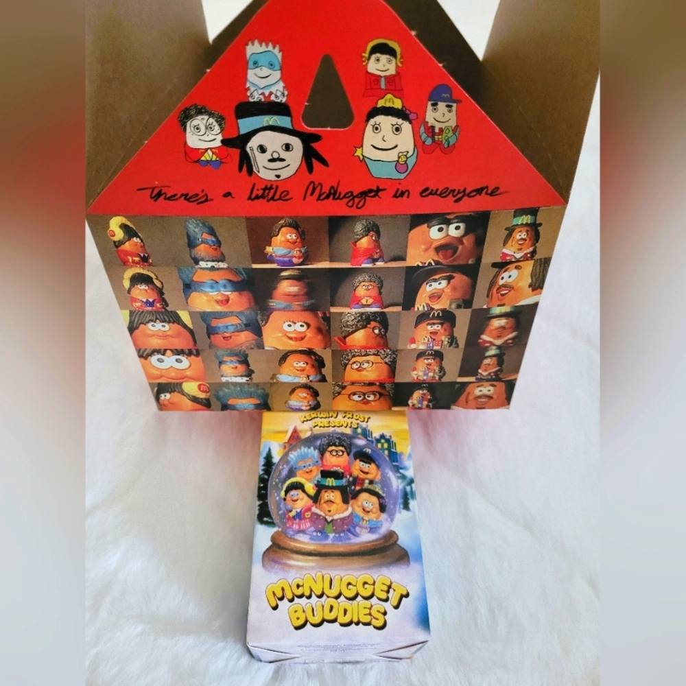Kerwin Frost Presents McDonald's Mcnuggets Buddies Adult Happy Meal Toy.